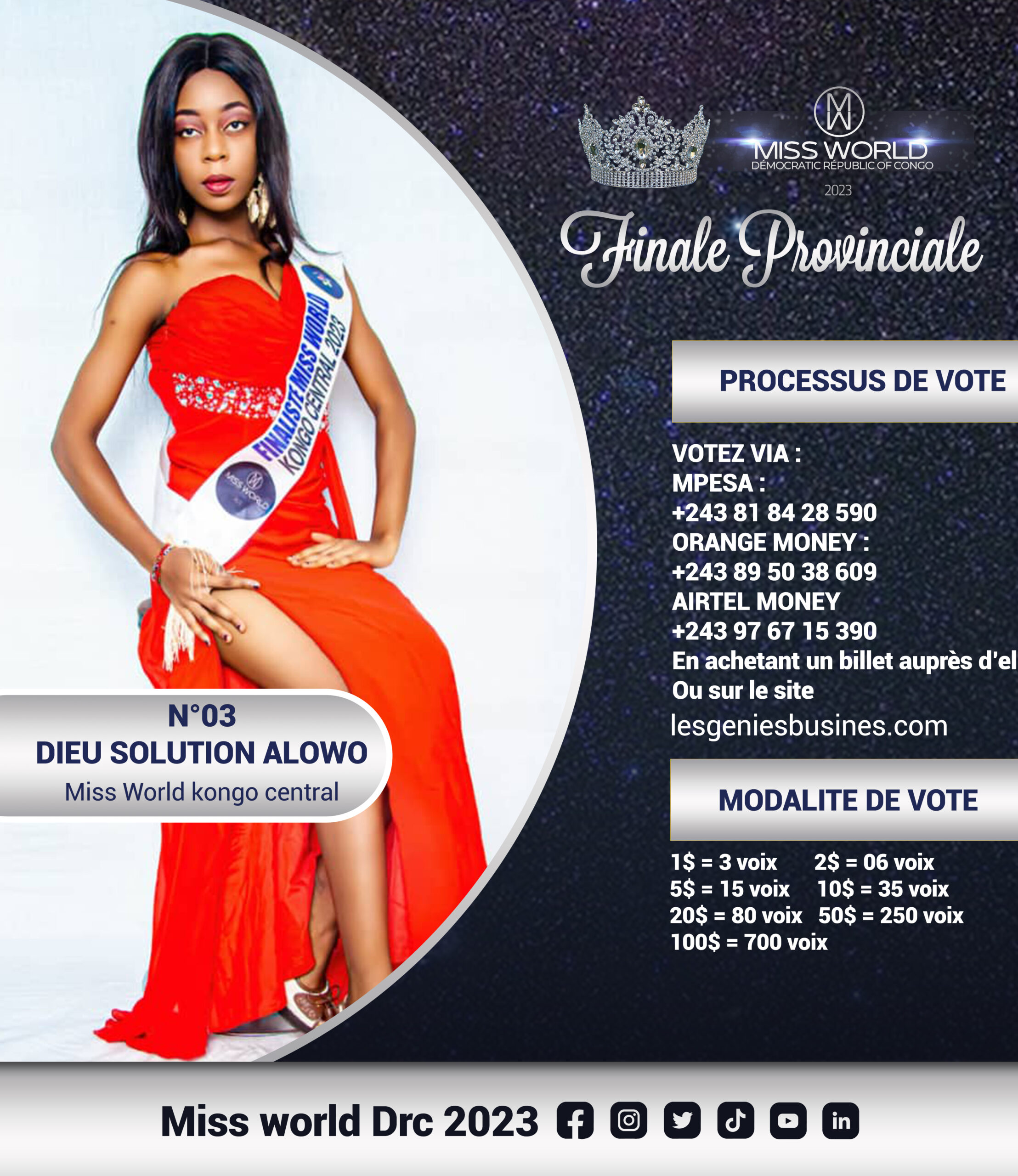 DIEU SOLUTION ALOWO N°03